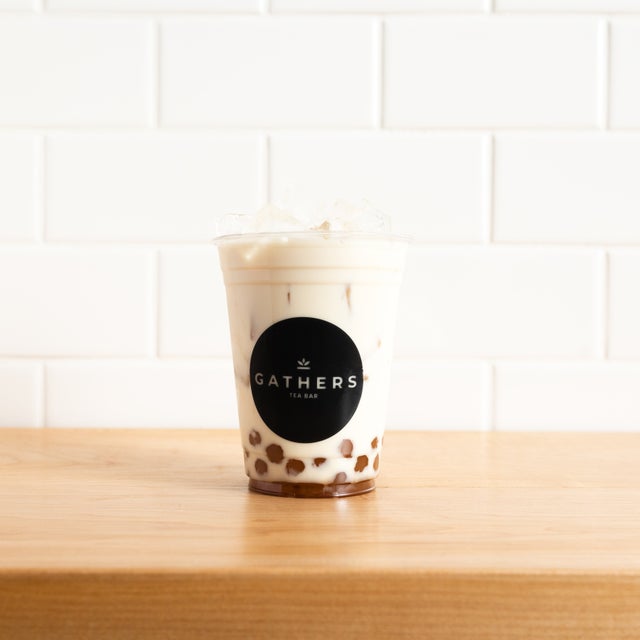 Premium PSD  Bubble tea cup mockup